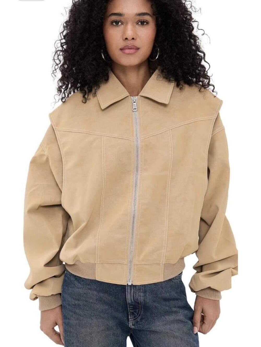 LIONESS Vista Bomber Oversized Jacket